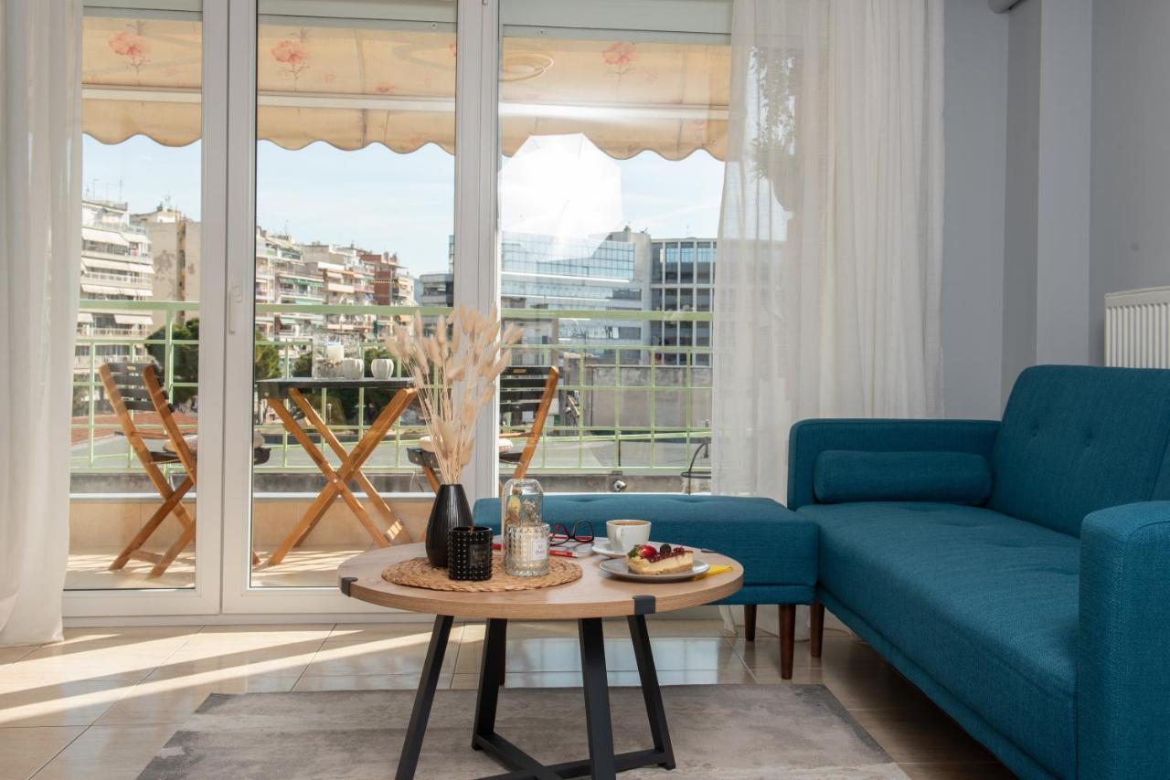 "Orpheus' Apartment" View And Parking Near The Center Szaloniki Kültér fotó